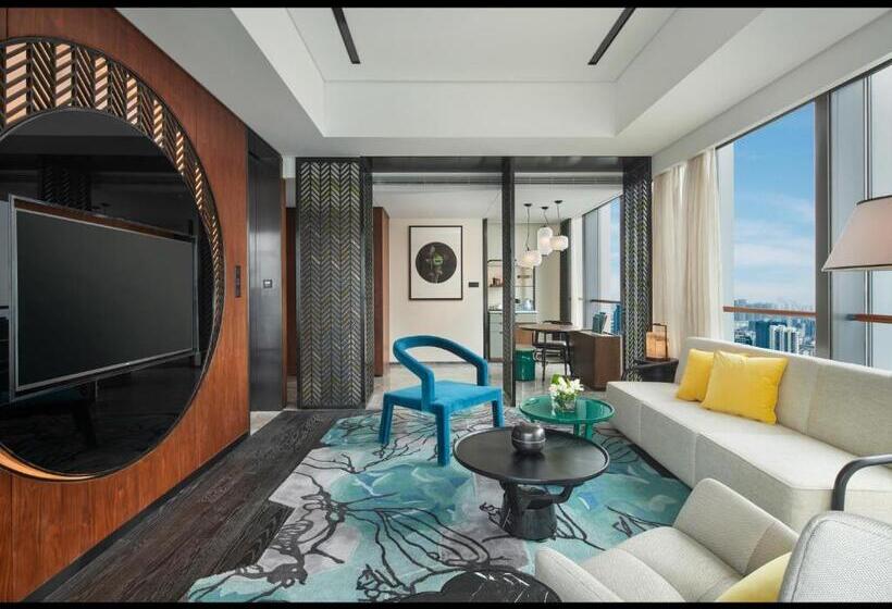 اتاق استاندارد با تخت بزرگ, Indigo Suzhou Grand Canal, An Ihg
