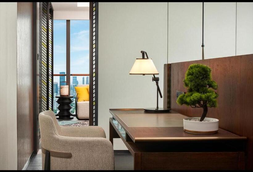اتاق استاندارد با تخت بزرگ, Indigo Suzhou Grand Canal, An Ihg