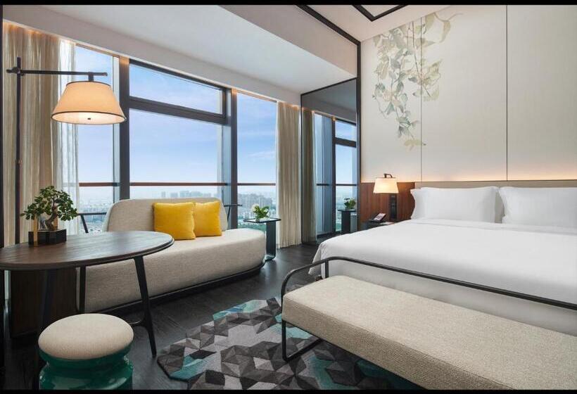اتاق استاندارد با تخت بزرگ, Indigo Suzhou Grand Canal, An Ihg