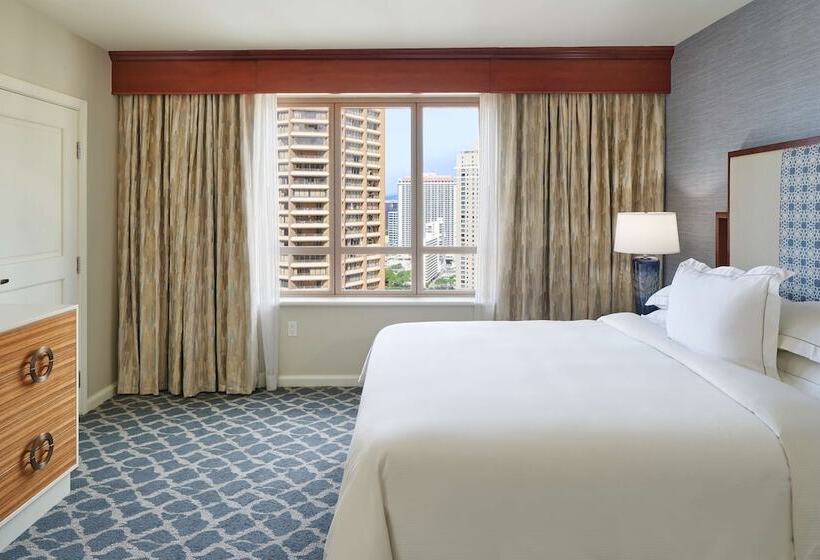 سوییت با چشم‌انداز دریا, Hilton Grand Vacations Club Grand Waikikian Honolulu