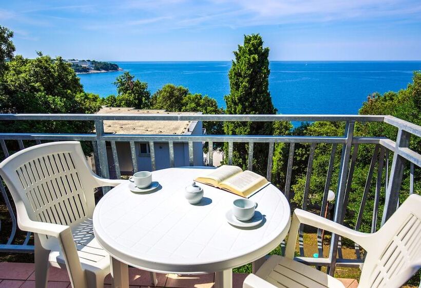 آپارتمان 1 خوابه با بالکن و چشم‌انداز دریا, Splendid Resort