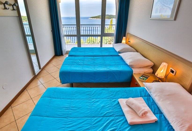 آپارتمان 1 خوابه با بالکن و چشم‌انداز دریا, Splendid Resort