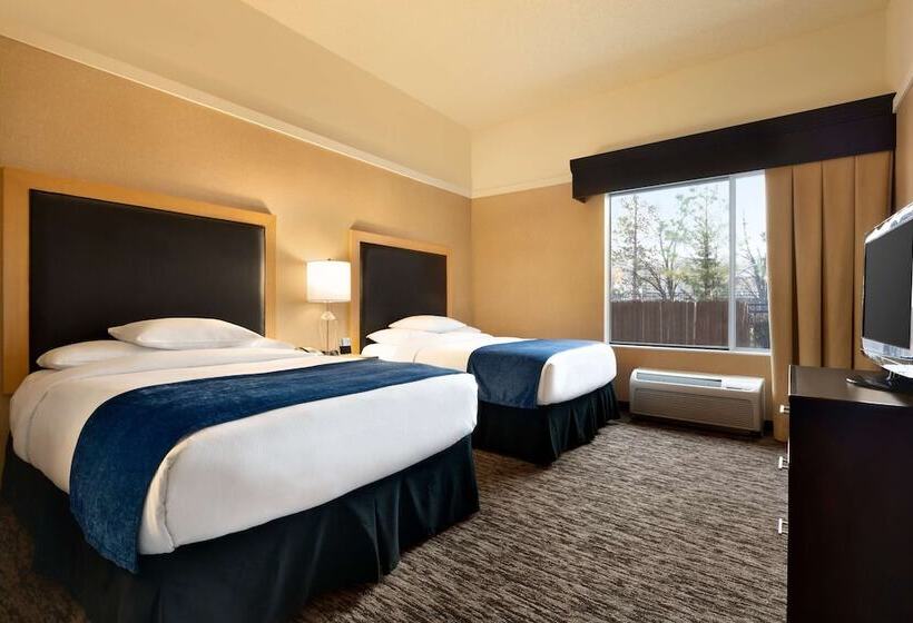 اتاق استاندارد با 2 تخت دوبل, Doubletree By Hilton Hotel Oklahoma City Airport