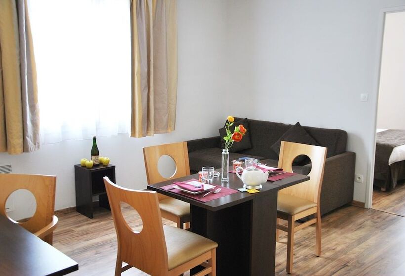 آپارتمان 1 خوابه, Séjours & Affaires Caen Le Clos Beaumois