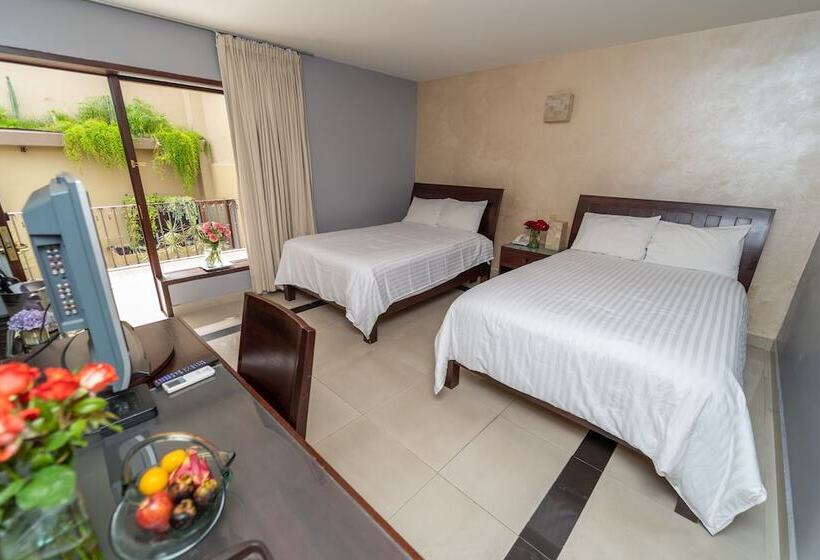 اتاق استاندارد با 2 تخت دوبل, Casa De Las Flores