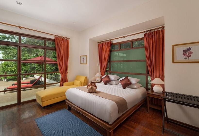 带2间卧室的别墅可观海景, Indra Maya Pool Villas