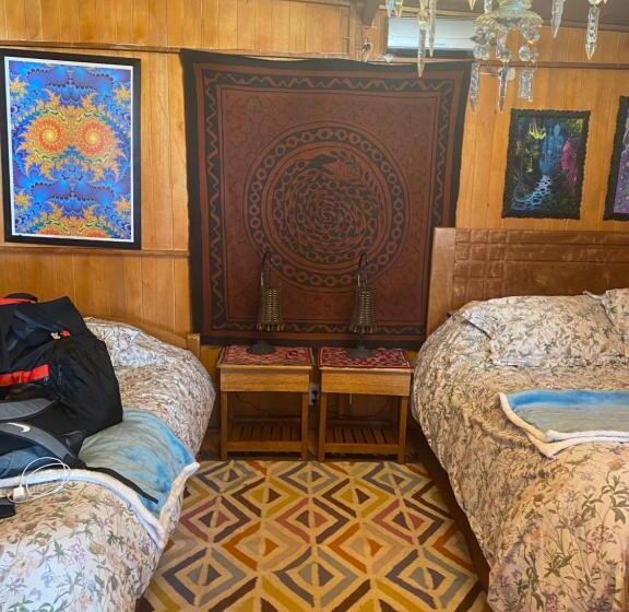 اتاق استاندارد سه تخته با بالکن, Casa De La Gringa Mountain House
