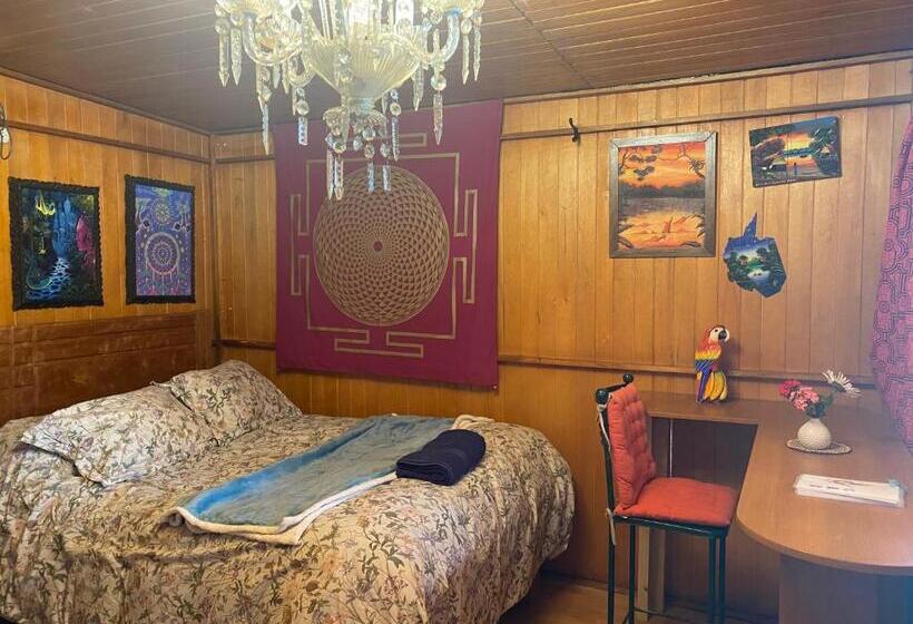 اتاق استاندارد سه تخته با بالکن, Casa De La Gringa Mountain House