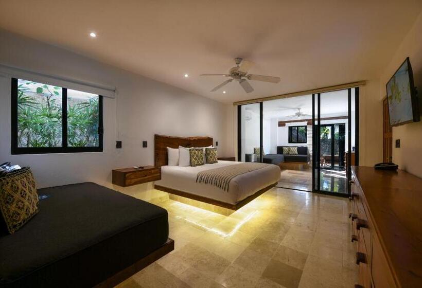 Suite 2 Dormitoris, Casa Del Jaguar Beach