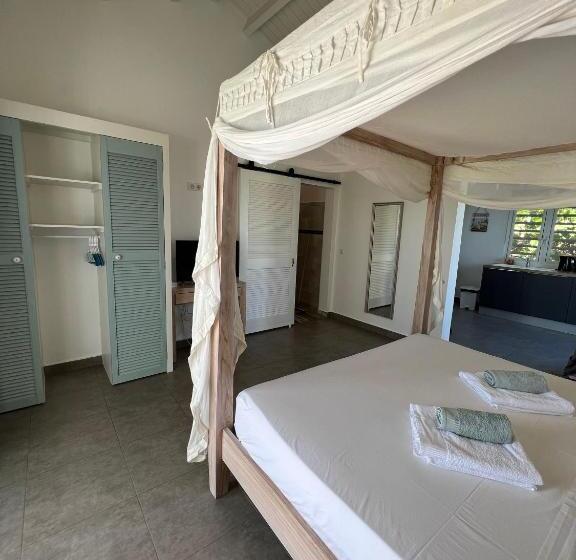 آپارتمان 1 خوابه با چشم‌انداز دریا, Tiko Lodge Sxm