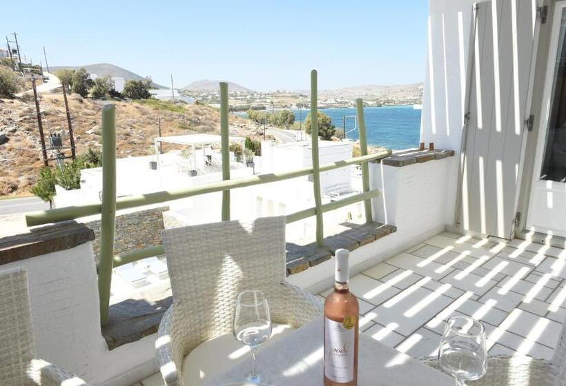 Апартаменты 1 Спальня Боковой Вид на Море, Anthos Apartments