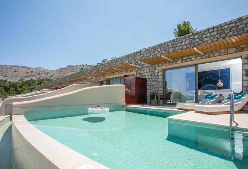 سوییت با استخر, Lindos Bay