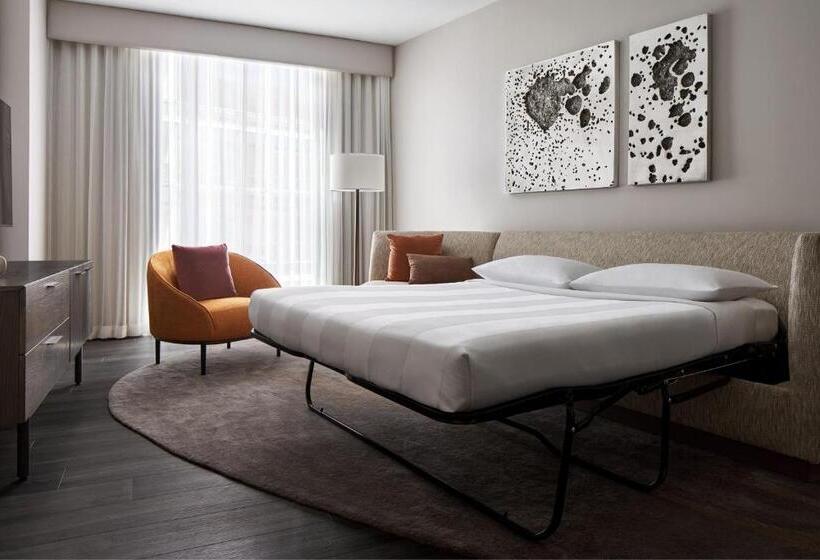 سوئیت جونیور با تخت بزرگ, Marriott Bethesda Downtown At Marriott Hq