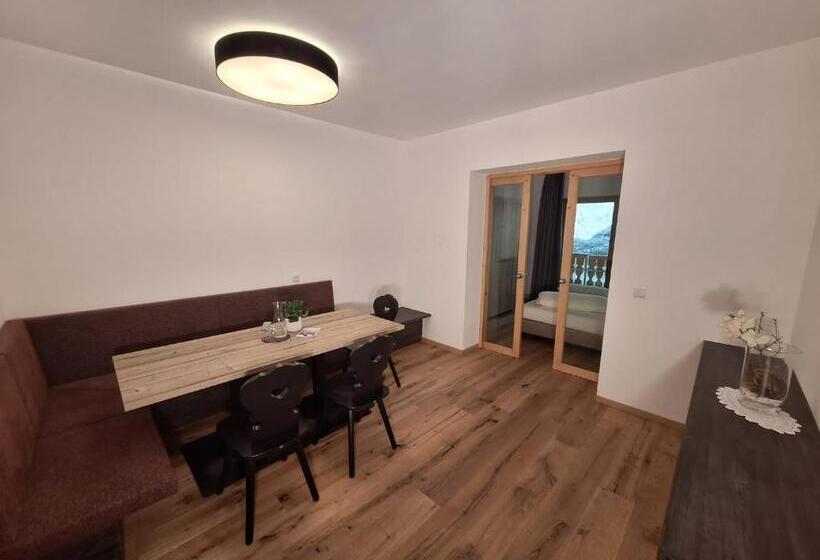 带1个卧室带观景的公寓, Alpenspitz Appartements   Garni   B&b