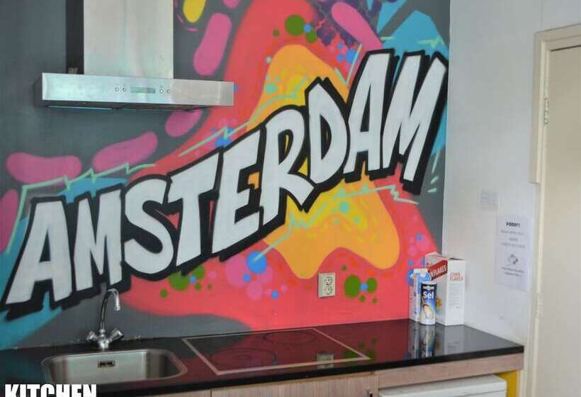 غرفة قياسية حمام مشترك, Princess Hostel Leidse Square Amsterdam