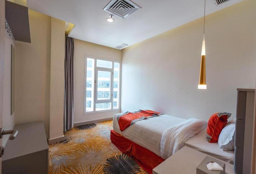 آپارتمان لوکس 1 خوابه, Wahaj Boulevard Hotel Apartmentوهج بوليفارد للشقق الفندقية