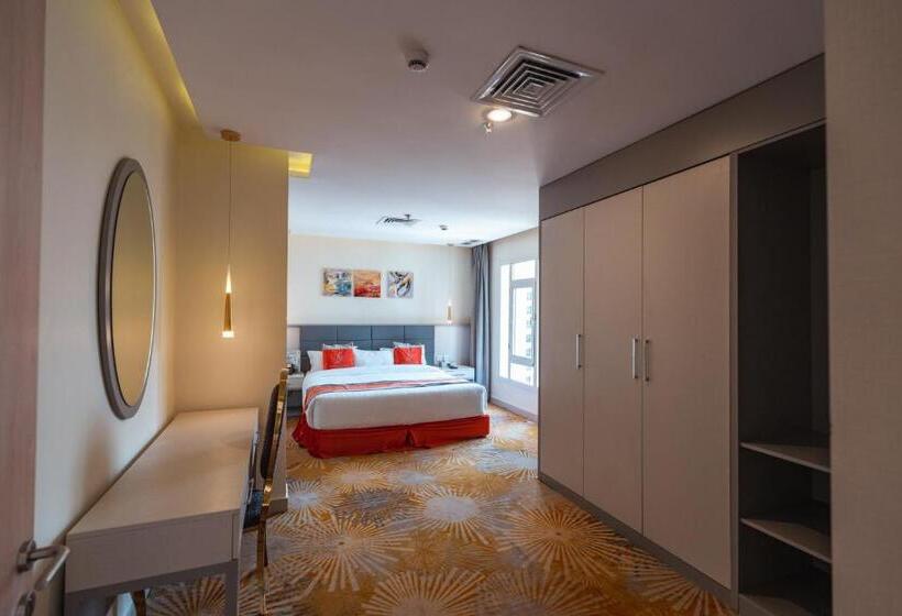 شقة ديلوكس غرفة واحدة, Wahaj Boulevard Hotel Apartmentوهج بوليفارد للشقق الفندقية