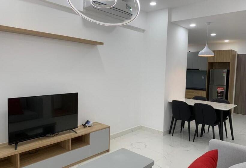 آپارتمان 1 خوابه با چشم‌انداز دریا, Saigon South Residence  Vina We Stay