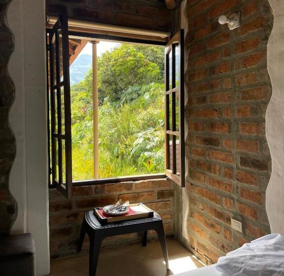 Standard room with outdoor bath, Finca Hotel Tierra Verde