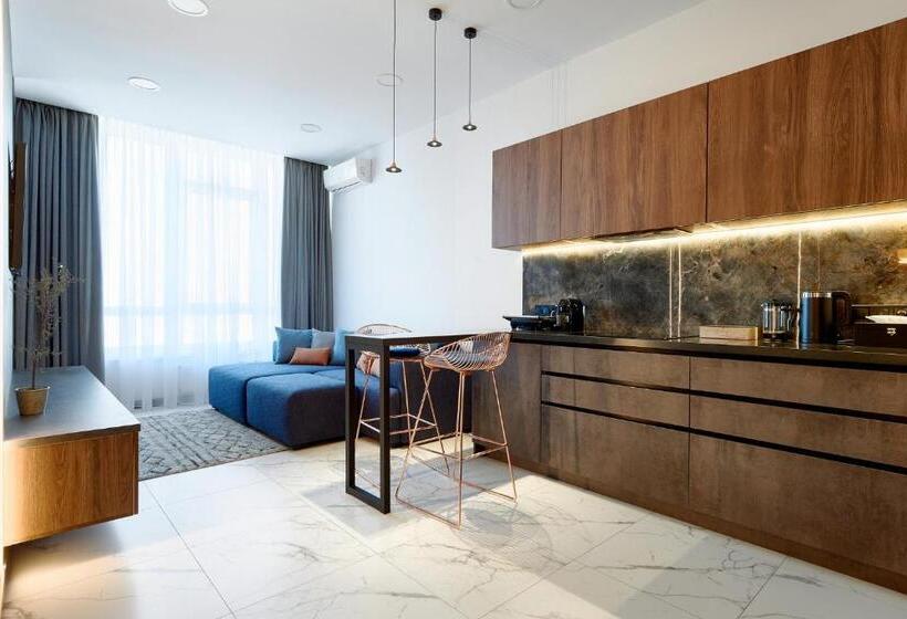 آپارتمان لوکس 1 خوابه, Kador Home Hotel Downtown
