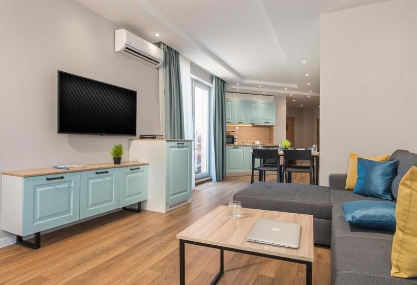Апартаменты Deluxe 2 Спальни Вид на Море, Casa Paradiso Beach Residence