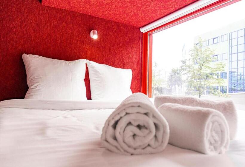اتاق استاندارد با سرویس بهداشتی مشترک, Not Hotel Rotterdam