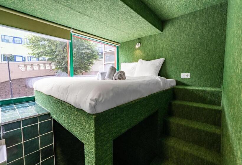 اتاق استاندارد با سرویس بهداشتی مشترک, Not Hotel Rotterdam