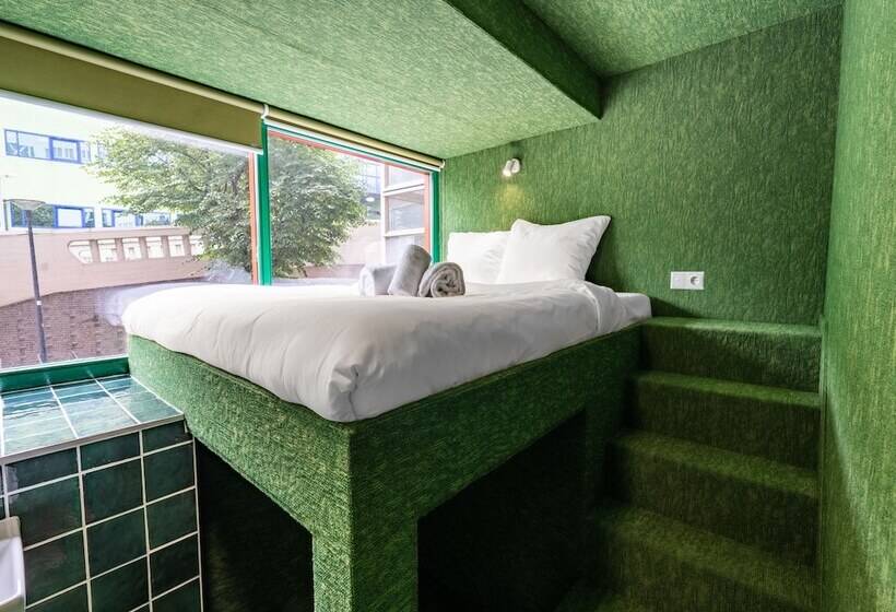 اتاق استاندارد با سرویس بهداشتی مشترک, Not Hotel Rotterdam