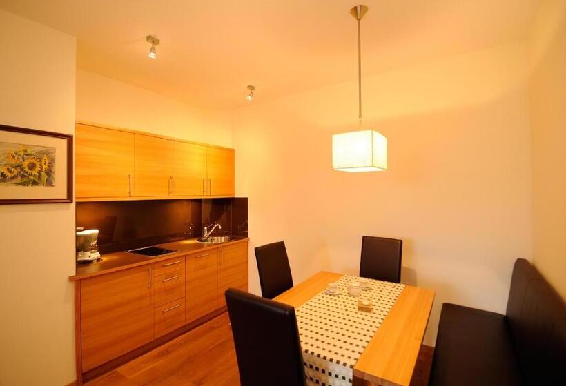 آپارتمان 1 خوابه با بالکن, Apparthotel Gartenresidence Nalserhof