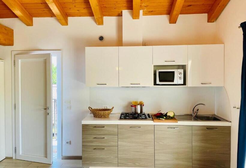 带1个卧室的带阳台的公寓, Residence Duna Rossa