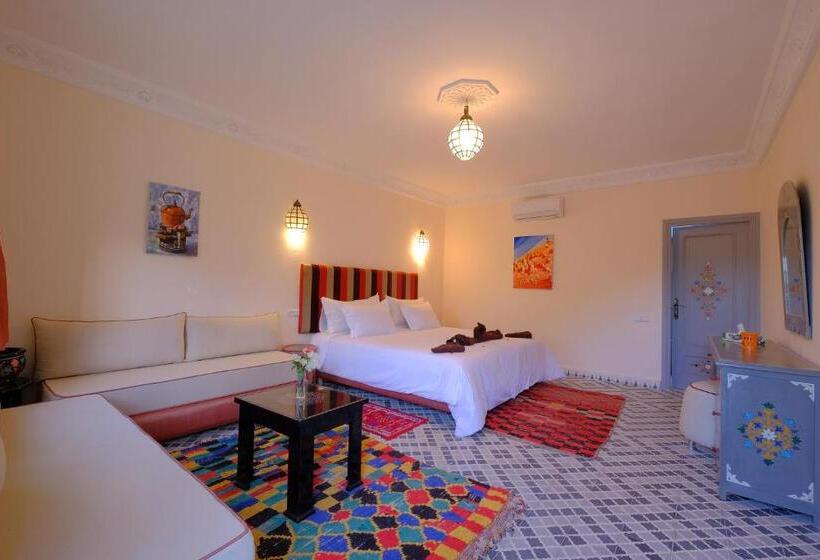 Deluxe-huone, Riad Les Deux Citronniers