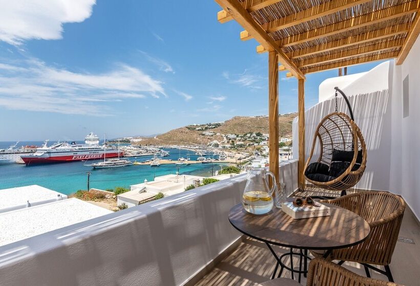 Номер Deluxe Вид на Море, Avra Mykonos
