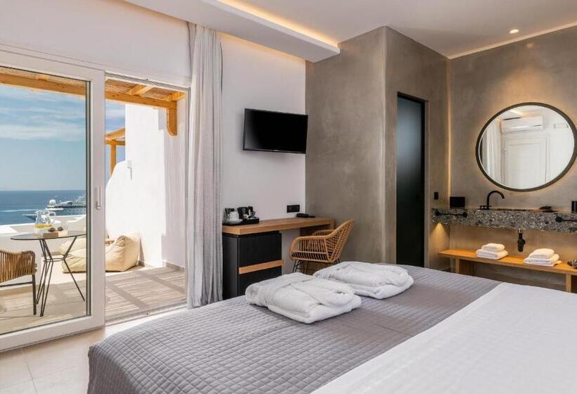 Номер Deluxe Вид на Море, Avra Mykonos