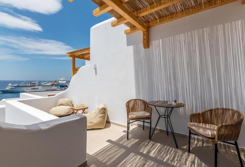 Номер Deluxe Вид на Море, Avra Mykonos