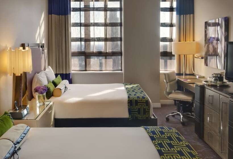 اتاق استاندارد با 2 تخت دوبل, Kimpton Hotel Palomar Philadelphia, An Ihg