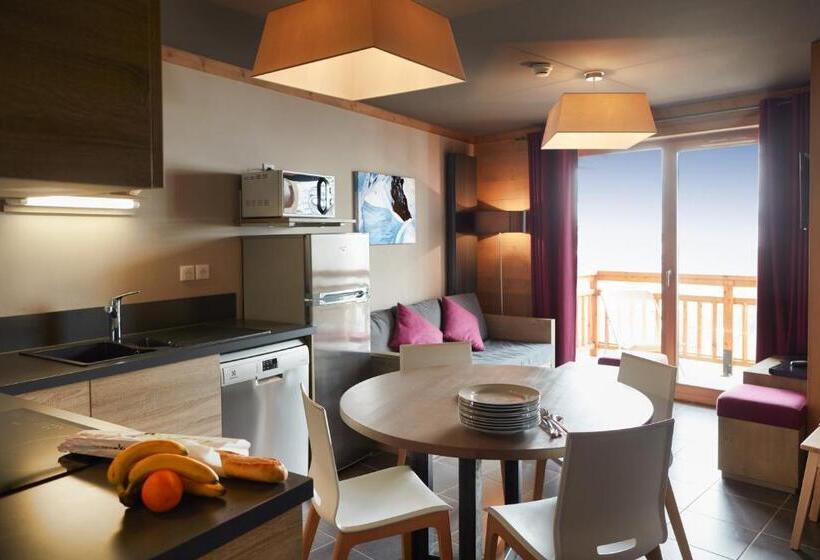 Апартаменты 2 Спальни, Cgh Résidences & Spas Les Chalets Du Soleil Contemporain