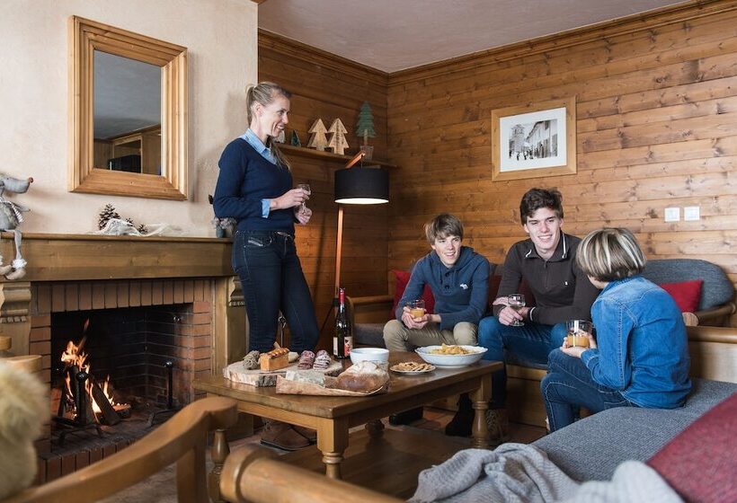 Апартаменты 4 Спальни, Cgh Résidences & Spas Les Chalets Du Soleil Contemporain