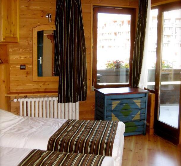 غرفة قياسية مطلة على الجبل, Hôtel La Vanoise