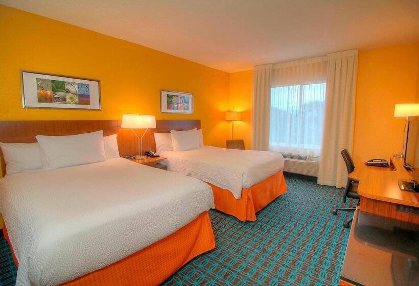 Номер Стандарт 2 Двуспальные Кровати, Fairfield Inn & Suites By Marriott Jupiter