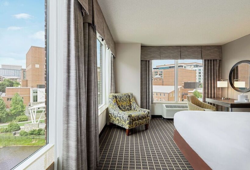 Quarto Estandar Cama Casal, Hampton Inn & Suites Greenville Downtown Riverplace