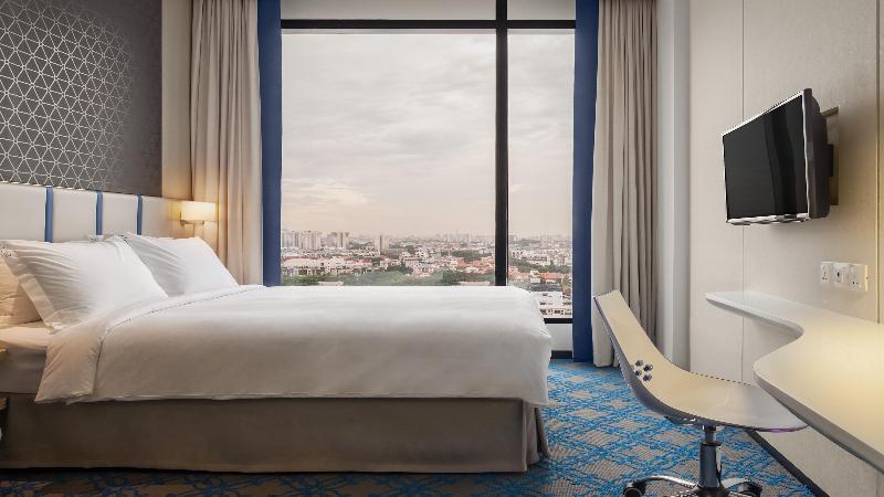 اتاق استاندارد با تخت بزرگ, Hampton Inn & Suites Raleighdurham Airportbrier Creek