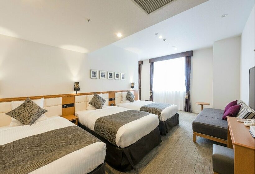 디럭스 트리플 룸, Mystays Sapporo Aspen