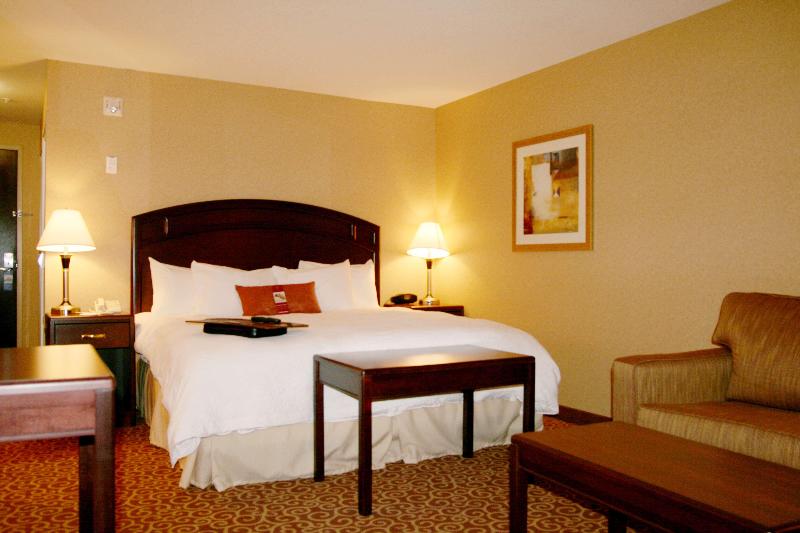 带大床的标准间, Hampton Inn & Suites By Hilton Edmonton Intl Airport