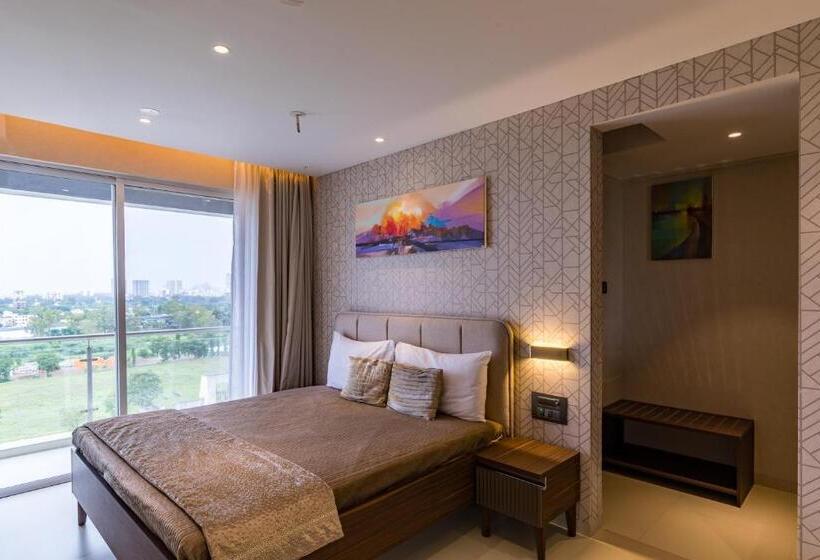 استودیو استاندارد با بالکن, Ar Suites Jewels Royale   Koregaon Park Nx