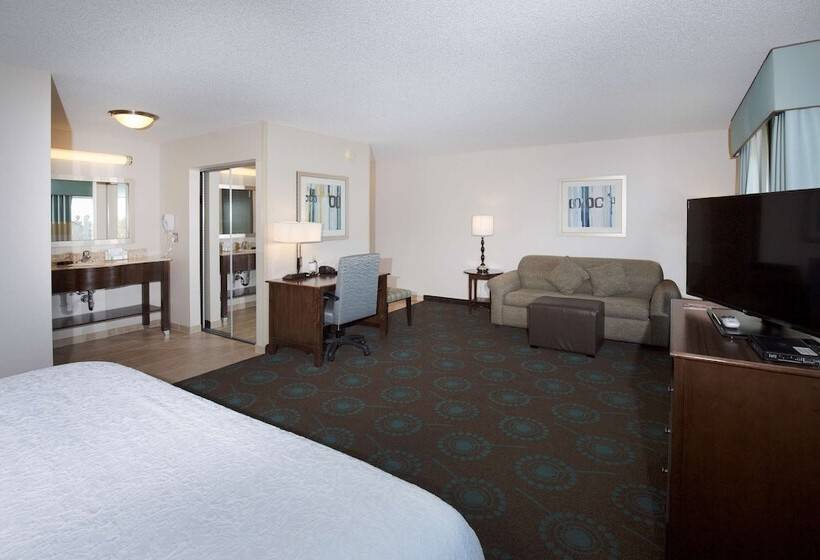 스탠다드 스튜디오 더블 침대, Hampton Inn & Suites Suisun City Waterfront