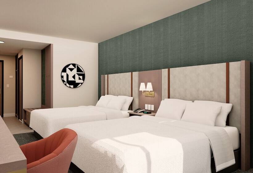 Habitació Estàndard 2 Llits Matrimoni, Holiday Inn Guadalajara Patria-Universidad