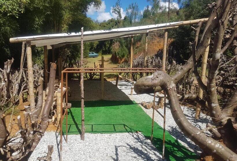 침실 1개 가든 전망 아파트, Biohotel Ecohouse