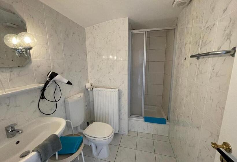 اتاق استاندارد یک نفره با چشم‌انداز دریا, Villa Am Meer   Stralsund