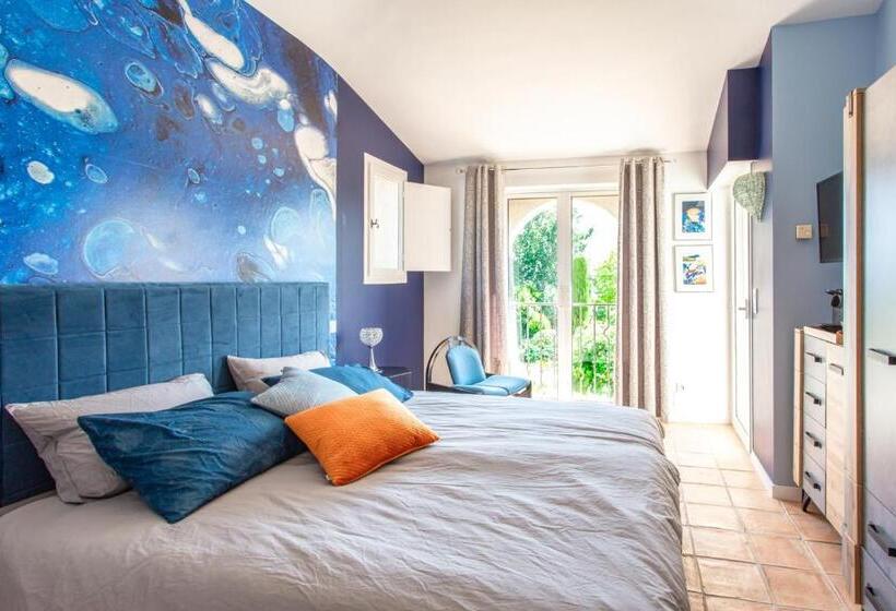 Quarto Estandar com Terraço, Le Domaine Des Mûriers   Charme, Chic, Calme En Provence Côte D Azur