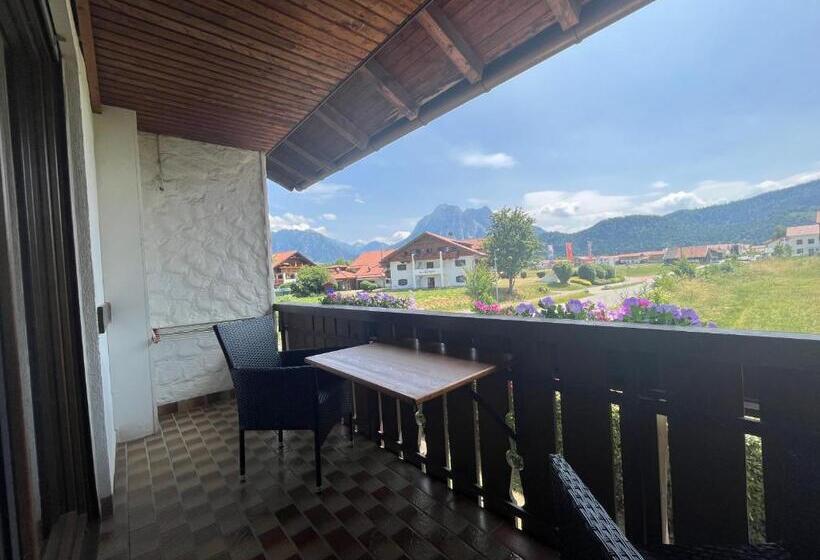 اتاق استاندارد با چشم‌انداز دریاچه, Gästehaus Forggensee